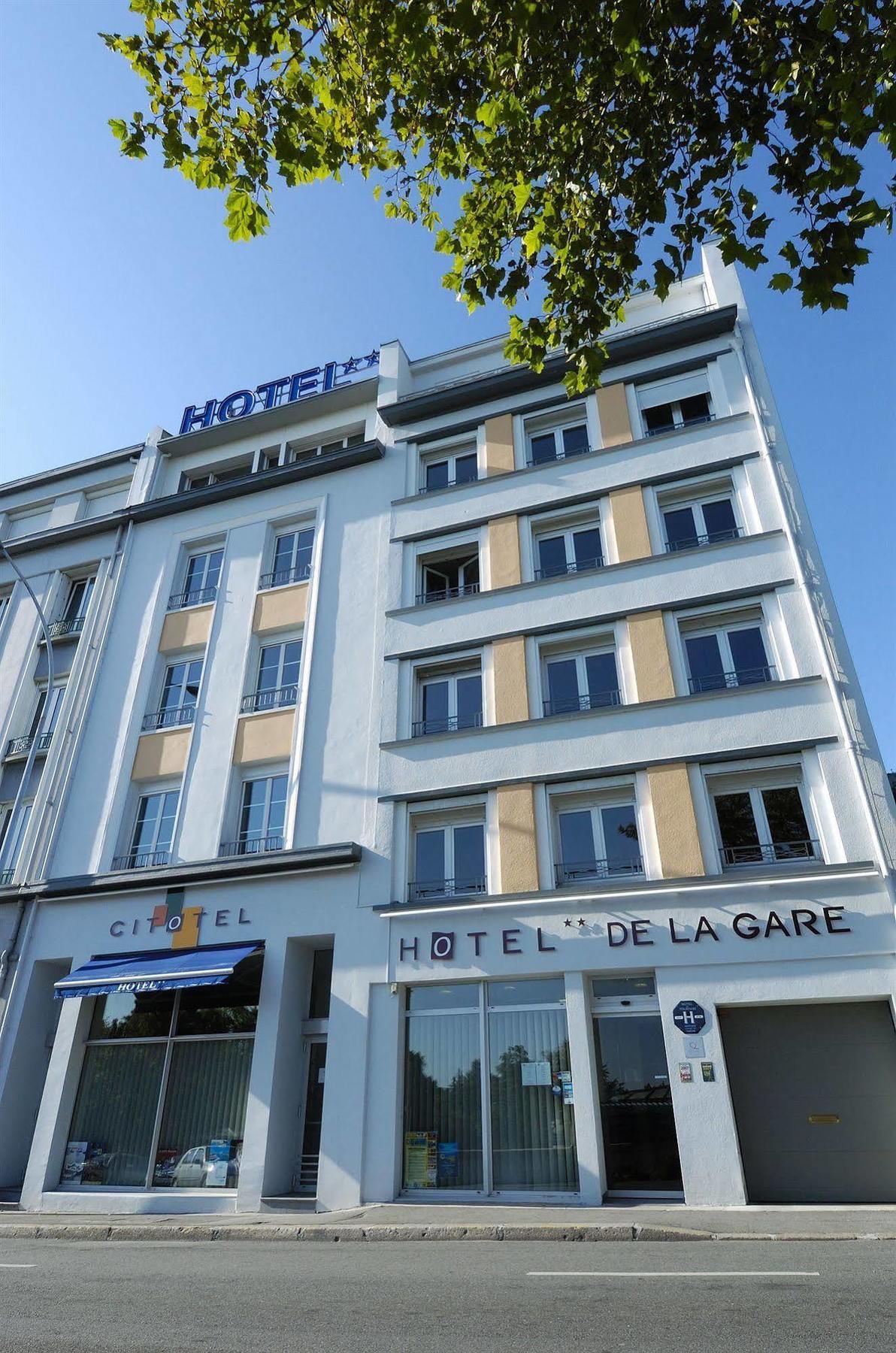 Hotel De La Gare Brest Exterior foto